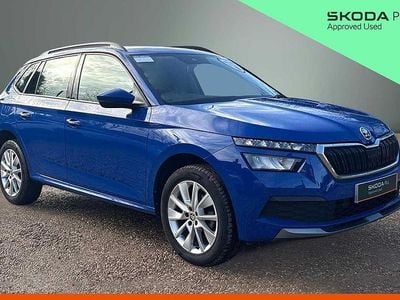 Used Skoda Kamiq SE 95 HP (69 kW) 2021 Blue SUV