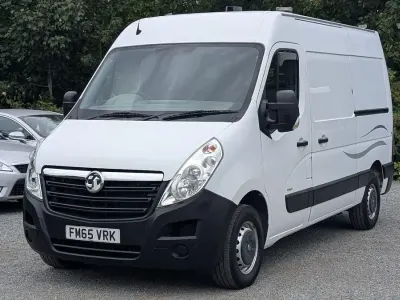 Used Vauxhall Movano S 136 HP (100 kW) 2016 White MPV