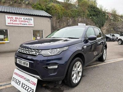 Used Land Rover Discovery Sport HSE 2016 Blue SUV