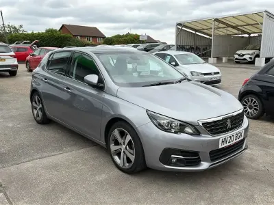 Used Peugeot 308 Allure 110 HP (80 kW) 2020 Grey Hatchback