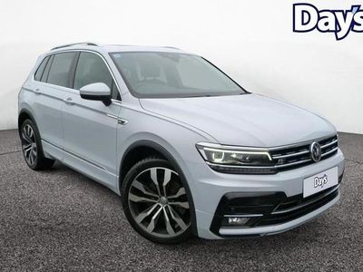 Silver Used 2019 VW Tiguan R-line SUV | £21,995 (Fair price)