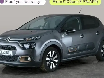 Used Citroën C3 PureTech 83 HP (61 kW) 2023 Grey Hatchback