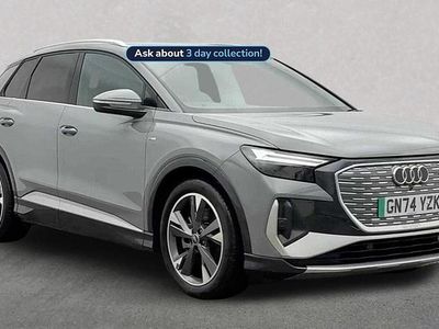 Used Audi Q4 e-tron S-Line 210 kW (286 HP) 2024 Grey SUV
