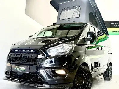 Used Ford Transit Custom Limited 130 HP (95 kW) 2020 Black Van