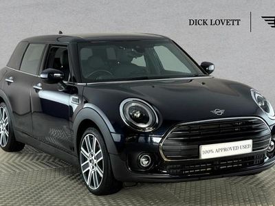 Blue/black Used 2021 Mini Cooper Clubman Exclusive Estate | £18,335 (A bit pricey)