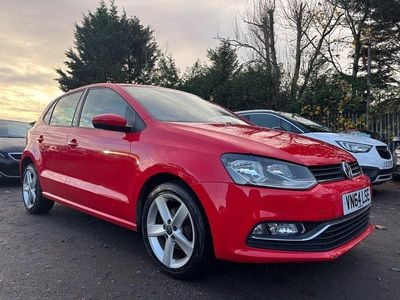 Red Used 2014 VW Polo SEL Hatchback | £6,695 (Fair price)
