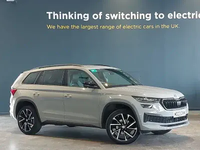Used Skoda Kodiaq SportLine 150 HP (110 kW) 2023 Grey SUV