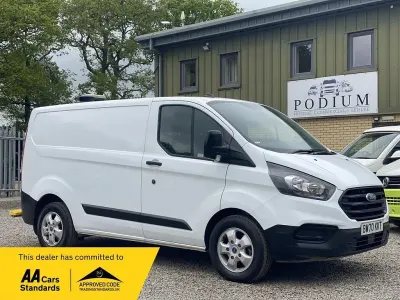 Used Ford Transit Custom S 130 HP (95 kW) 2021 White Van