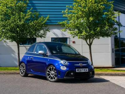 Used Abarth 595 Turismo 2017 Black/blue Hatchback