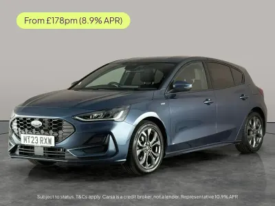 Used Ford Focus ST-Line 125 HP (91 kW) 2023 Blue Hatchback