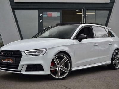 Begagnad Audi S3 Sportback Black Edition 300 HK (220 kW) 2019 Vit Halvkombi