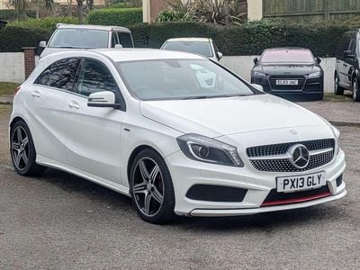 Used Mercedes A250 AMG 2013 White Hatchback