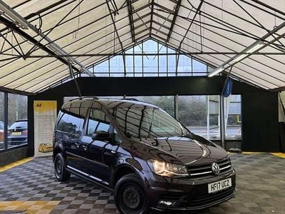 Mauve/purple Used 2017 VW Caddy Life MPV | £10,695 (Good price)