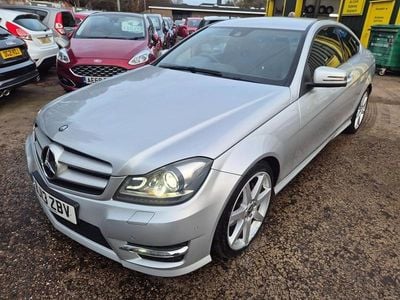 Used Mercedes C180 AMG 156 HP (114 kW) 2013 Silver Coupe