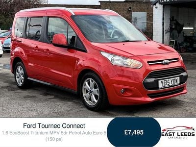 Used Ford Tourneo Connect Titanium 150 HP (110 kW) 2015 Red MPV