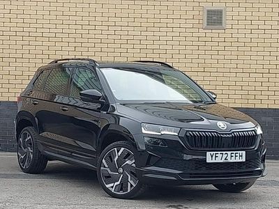 Used Skoda Karoq SportLine 150 HP (110 kW) 2022 Black SUV