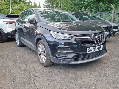 Used Vauxhall Grandland X Elite 130 HP (95 kW) 2020 Black SUV