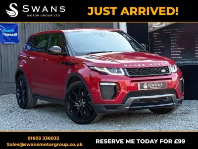 Used Land Rover Range Rover evoque HSE Dynamic 240 HP (176 kW) 2017 Red Estate