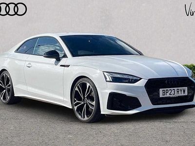 White Used 2023 Audi A5 Black Edition Coupe | £27,977 (Fair price)