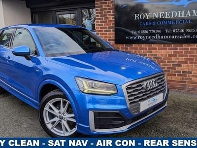 Used Audi Q2 S-Line 116 HP (85 kW) 2020 Blue SUV