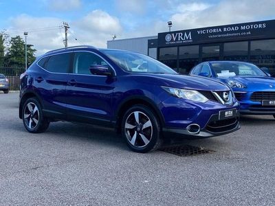 Used Nissan Qashqai N-Connecta 130 HP (95 kW) 2016 Blue SUV