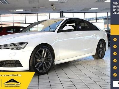 Used Audi A6 Black Edition 190 HP (139 kW) 2017 White Sedan