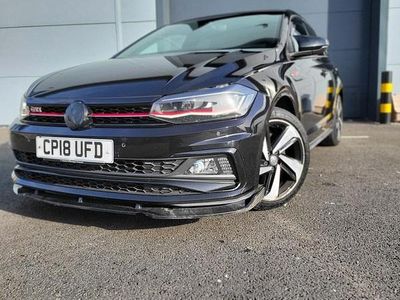 Used VW Polo GTI 200 HP (147 kW) 2018 Black Hatchback