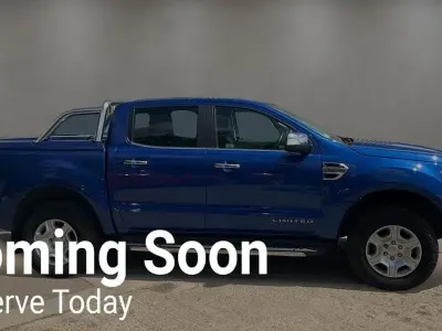 Used Ford Ranger Limited 2019 Blue Pickup