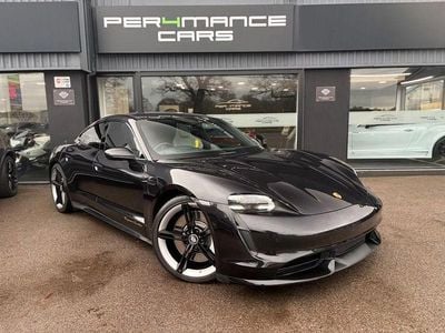 Used Porsche Taycan Performance Package 500 kW (680 HP) 2020 Black Sedan