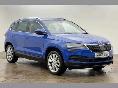 Used Skoda Karoq SE L 147 HP (108 kW) 2019 Energy blue SUV