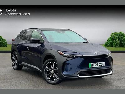 Used Toyota bZ4X 150 kW (204 HP) 2024 Dark blue SUV