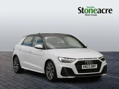 Used Audi A1 Sportback S-Line 110 HP (80 kW) 2023 White Hatchback