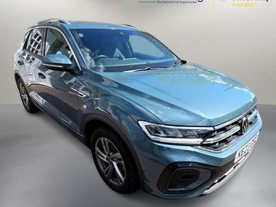 Used VW T-Roc R-line 150 HP (110 kW) 2023 Blue SUV