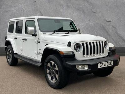 used Jeep Wrangler 2.0 GME OVERLAND AUTO 4WD EURO 6 (S/S) 4DR PETROL FROM 2021 FROM MAIDSTONE (ME20 7XA) | SPOTICAR