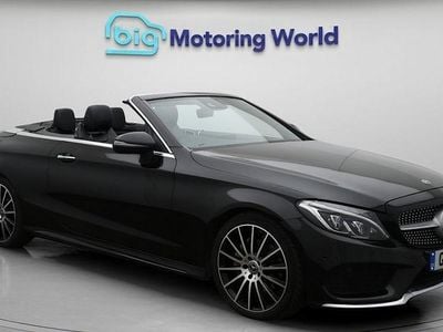 Used 2018 Mercedes C220 AMG line Cabriolet | £17,327 (Fair price)
