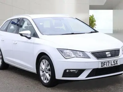 Used Seat Leon Ecomotive 115 HP (84 kW) 2017 White Estate