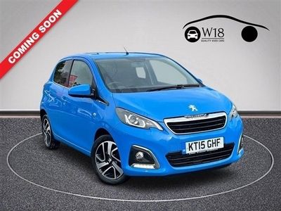 used Peugeot 108 1.2 PURETECH ALLURE 5d 82 BHP