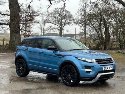 Used Land Rover Range Rover evoque Dynamic 2014 Blue SUV