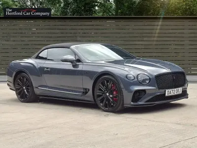 Used Bentley Continental GT Convertible 651 HP (478 kW) 2022 Grey Cabriolet