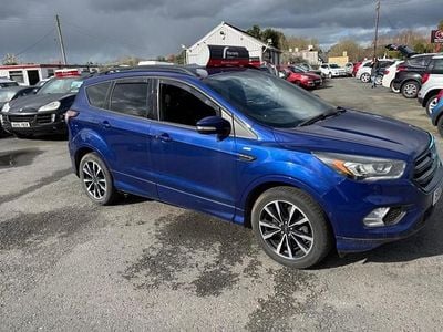 Used Ford Kuga ST-Line 150 HP (110 kW) 2017 Blue SUV