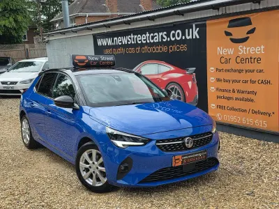 Used Vauxhall Corsa Elite 100 HP (73 kW) 2020 Blue Hatchback