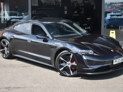 Used Porsche Taycan Performance Package 419 kW (571 HP) 2023 Black Sedan
