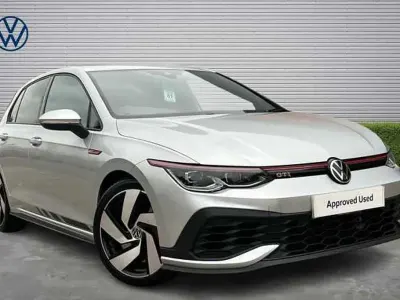 Used VW Golf VII GTI 300 HP (220 kW) 2021 Silver Hatchback