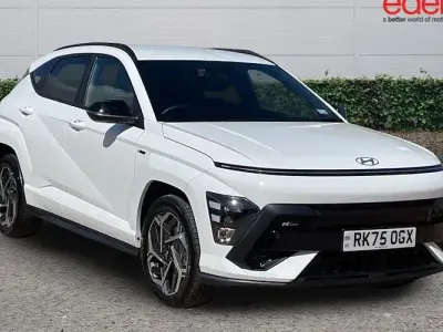 Used Hyundai Kona N Line 129 HP (94 kW) 2025 White SUV