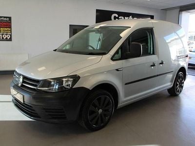 Begagnad VW Caddy Startline 102 HK (75 kW) 2018 Silver Minibuss