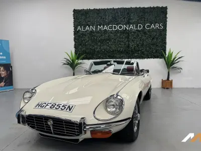 Used Jaguar E-Type 1974 White Cabriolet