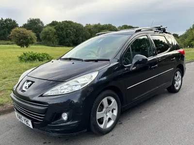 Used Peugeot 207 Sport 120 HP (88 kW) 2010 Black Estate