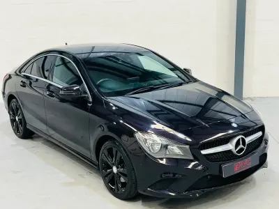 Used Mercedes CLA220 177 HP (130 kW) 2015 Purple Coupe