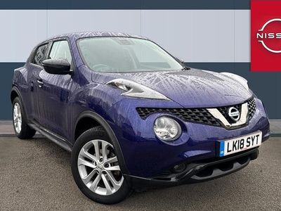 Blue Used 2018 Nissan Juke SUV | £10,226 (A bit pricey)