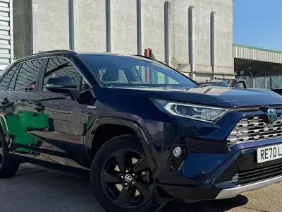 Used Toyota RAV4 Hybrid 218 HP (160 kW) 2020 Blue SUV